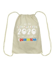 Mi 74 Cumpleanos Drawstring Bag tile