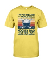 Hockey I never dreamed Premium Fit Mens Tee tile