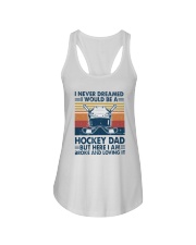 Hockey I never dreamed Ladies Flowy Tank tile