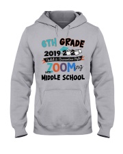 middle school 6th Grade into zooming Hooded Sweatshirt tile