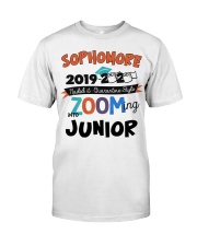 sophomore zooming into junior Classic T-Shirt front