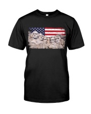 45th added to rushmore mount Classic T-Shirt front