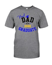 Proud dad of a 2020 Graduate Classic T-Shirt front