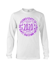 Senior Class of 2020 History purple Long Sleeve Tee tile