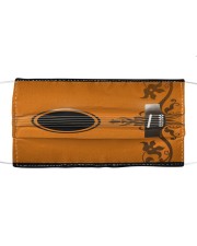 Guitar 2 Cloth face mask front