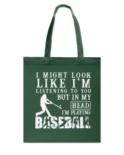 Baseball-Head Tote Bag tile