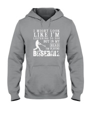 Baseball-Head Hooded Sweatshirt tile