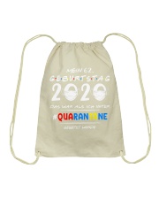 Mein 62 Geburtstag Drawstring Bag tile