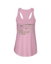 Husband-Daddy-Protector-Hero-Police Ladies Flowy Tank tile
