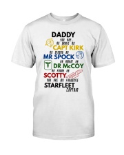 Daddy - Capt Kirk Colour Classic T-Shirt front