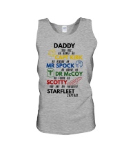 Daddy - Capt Kirk Colour Unisex Tank tile