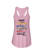 Daddy - Capt Kirk Colour Ladies Flowy Tank tile