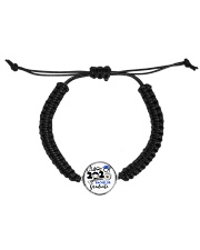 Bachelor graduate Cord Circle Bracelet tile