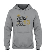 HQH994 13th Birthday Fabulous Hooded Sweatshirt tile