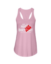 Dads 50th Birthday Ladies Flowy Tank tile