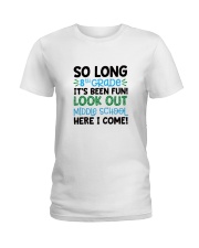 HQH994 So Long 8th Grade Look Out Middle School Ladies T-Shirt tile