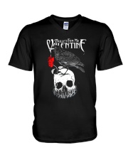 pugs V-Neck T-Shirt thumbnail