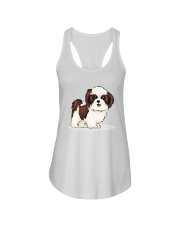 shihtzu Ladies Flowy Tank thumbnail
