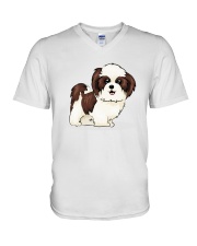 shihtzu V-Neck T-Shirt thumbnail