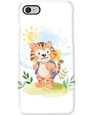 cat camping watercolor Phone Case thumbnail