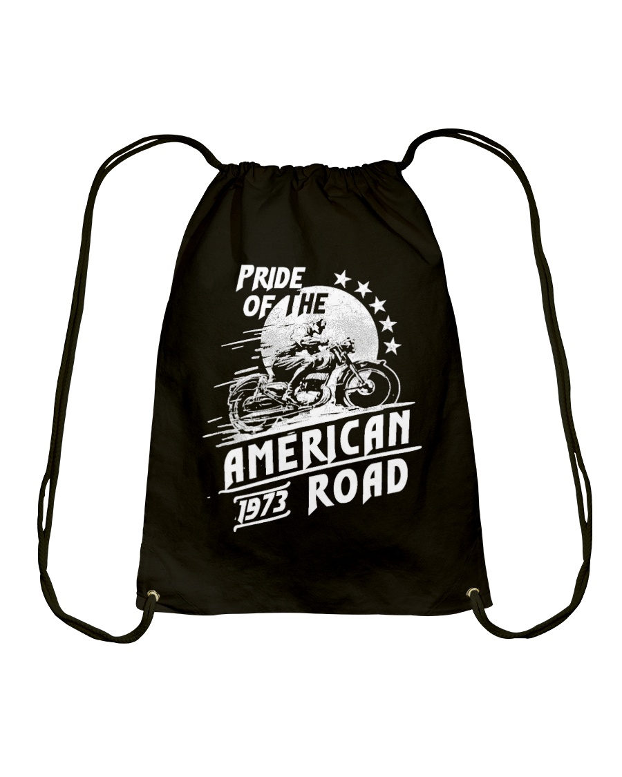 American Road 1973 Drawstring Bag