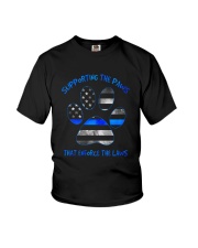 Supporting the paws Youth T-Shirt tile