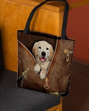 Cute Golden Retriever All-over Tote aos-all-over-tote-lifestyle-front-02