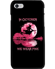 In October we wear pink Phone Case tile