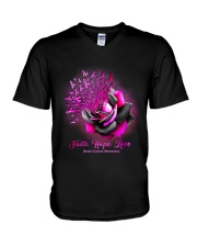 Faith Hope Love V-Neck T-Shirt tile