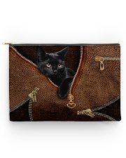 Black cat pouch Accessory Pouch tile