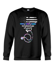 Back the blue Crewneck Sweatshirt tile