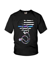 Back the blue Youth T-Shirt tile