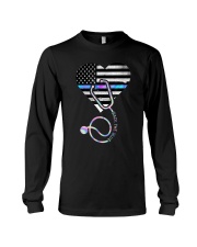 Back the blue Long Sleeve Tee tile