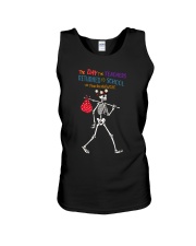 The day the teachers Unisex Tank tile