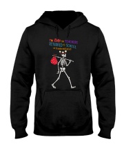 The day the teachers Hooded Sweatshirt tile