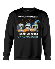 You can't scare me Crewneck Sweatshirt tile
