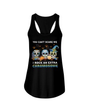 You can't scare me Ladies Flowy Tank tile