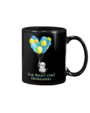 Never give up Mug tile