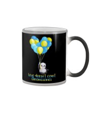 Never give up Color Changing Mug tile
