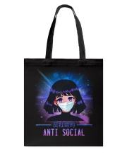 Anti social Tote Bag tile