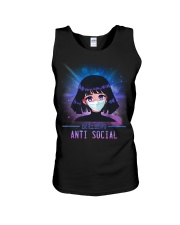 Anti social Unisex Tank tile