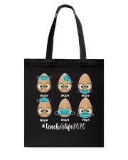 How to wear a mask Tote Bag tile
