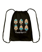 How to wear a mask Drawstring Bag tile