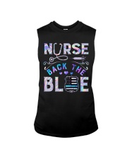 Nurses back the blue Sleeveless Tee tile