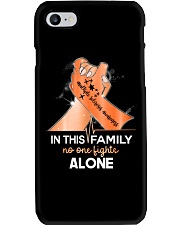 No one fights alone Phone Case tile