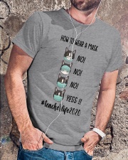 Teacher life 2020 Classic T-Shirt lifestyle-mens-crewneck-front-4