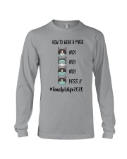 Teacher life 2020 Long Sleeve Tee tile