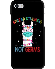 Spread kindness not germs Phone Case tile