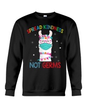 Spread kindness not germs Crewneck Sweatshirt tile