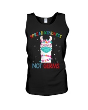 Spread kindness not germs Unisex Tank tile